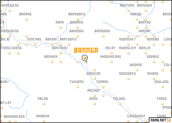 map of Bản Nga