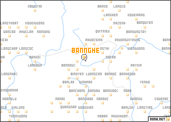 map of Bản Nghe