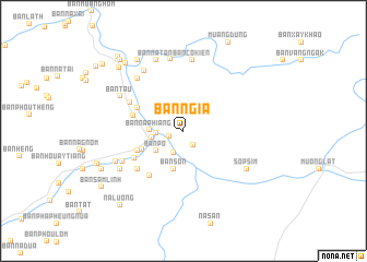 map of Ban Ngia