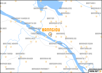 map of Ban Ngiou