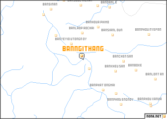 map of Ban Ngithang