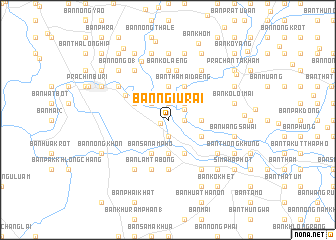 map of Ban Ngiu Rai