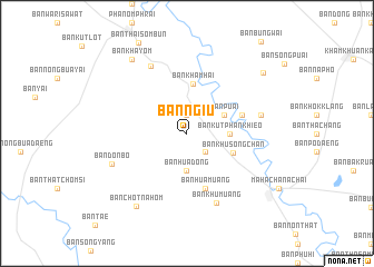 map of Ban Ngiu