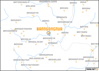 map of Ban Ngong-Nua