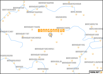 map of Ban Ngon Neua