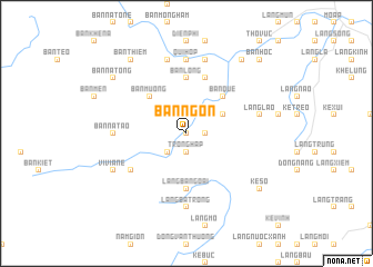 map of Bản Ngon