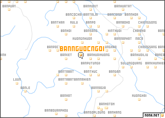 map of Bản Ngược Ngơi