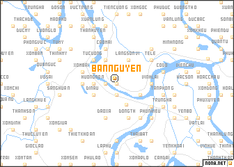 map of Bản Nguyên