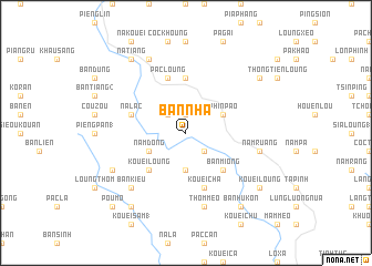 map of Bản Nhà