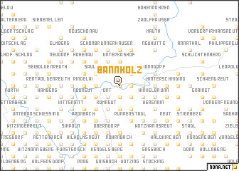 map of Bannholz