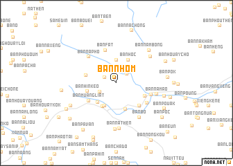 map of Ban Nhôm