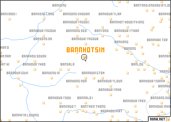 map of Ban Nhot Sim