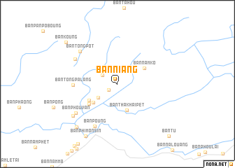 map of Ban Niang