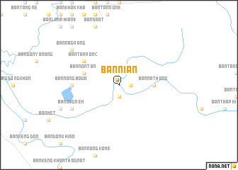 map of Ban Nian