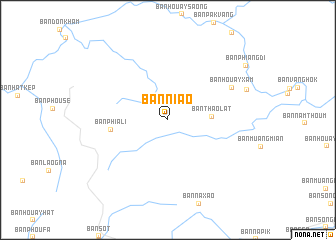 map of Ban Niao