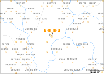 map of Bản Niao