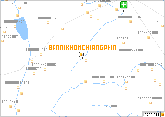 map of Ban Nikhom Chiang Phin