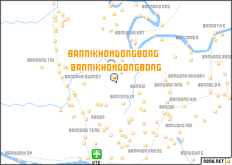 map of Ban Nikhom Dôngbong