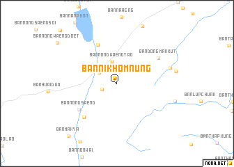 map of Ban Nikhom Nung