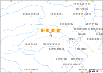 map of Ban Nikhom