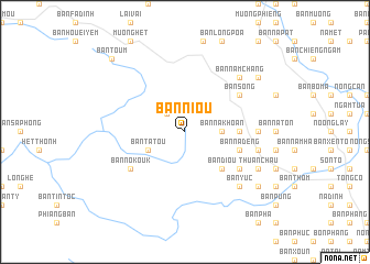 map of Bản Niou