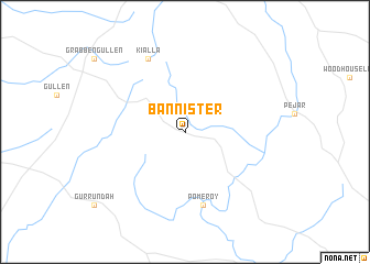 map of Bannister