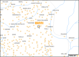 map of Banni