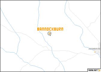 map of Bannockburn