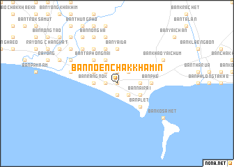 map of Ban Noen Chak Khamin