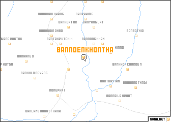 map of Ban Noen Khontha
