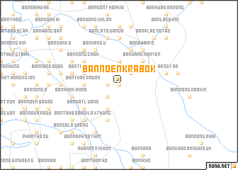 map of Ban Noen Krabok