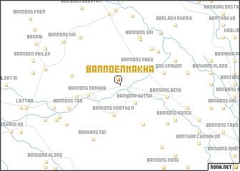 map of Ban Noen Makha