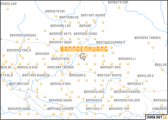 map of Ban Noen Muang