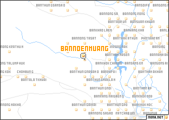 map of Ban Noen Muang