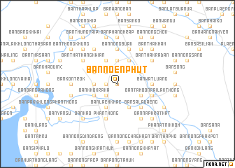 map of Ban Noen Phut