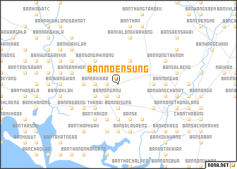 map of Ban Noen Sung