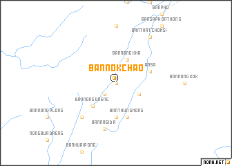 map of Ban Nok Chao