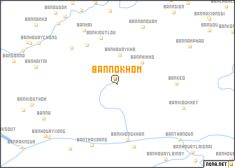 map of Ban Nokhôm