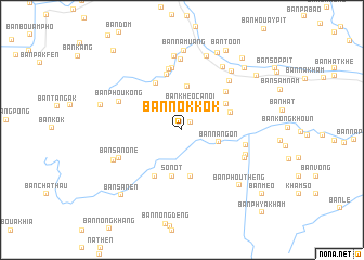 map of Ban Nôkkôk