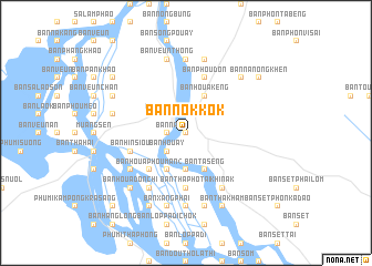 map of Ban Nôkkôk