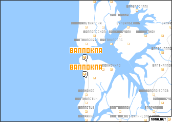 map of Ban Nok Na