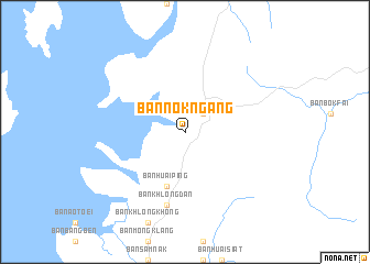map of Ban Nok Ngang