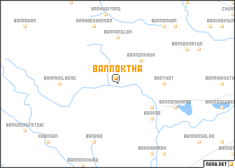 map of Ban Nok Tha