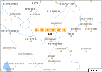 map of Ban Non Bo Baeng