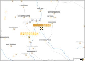 map of Ban Non Bok