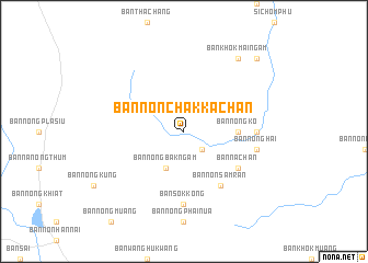 map of Ban Non Chakkachan