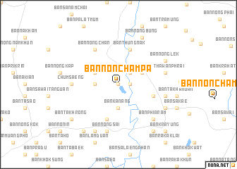 map of Ban Non Champa