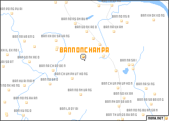 map of Ban Non Champa