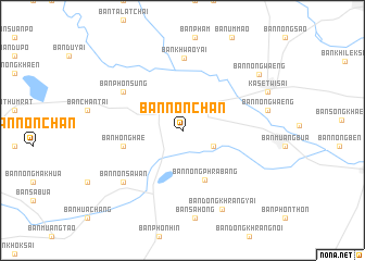map of Ban Non Chan