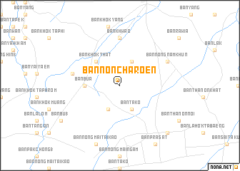 map of Ban Non Charoen